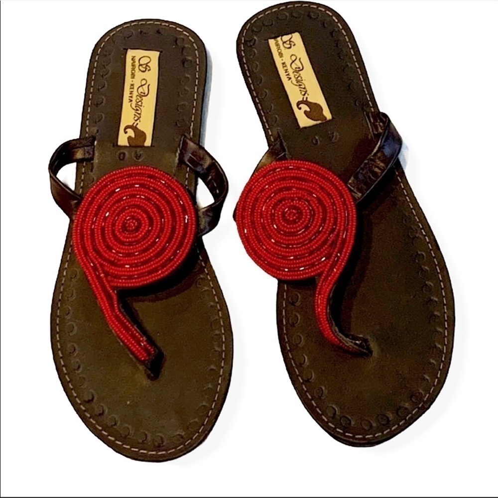 S designs nairobi kenya beaded leather san… - Picture 7 of 7